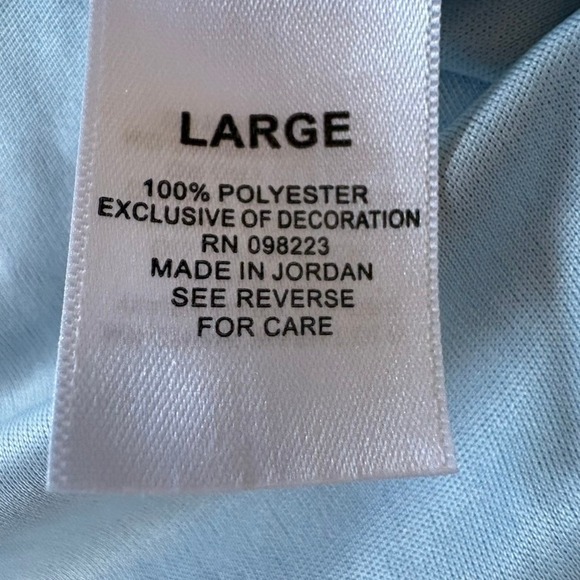 Magellan Outdoors Fish Gear Shirt Women Large Pink Blue Ombre Long Sleeve EUC 🎣 - Picture 7 of 8